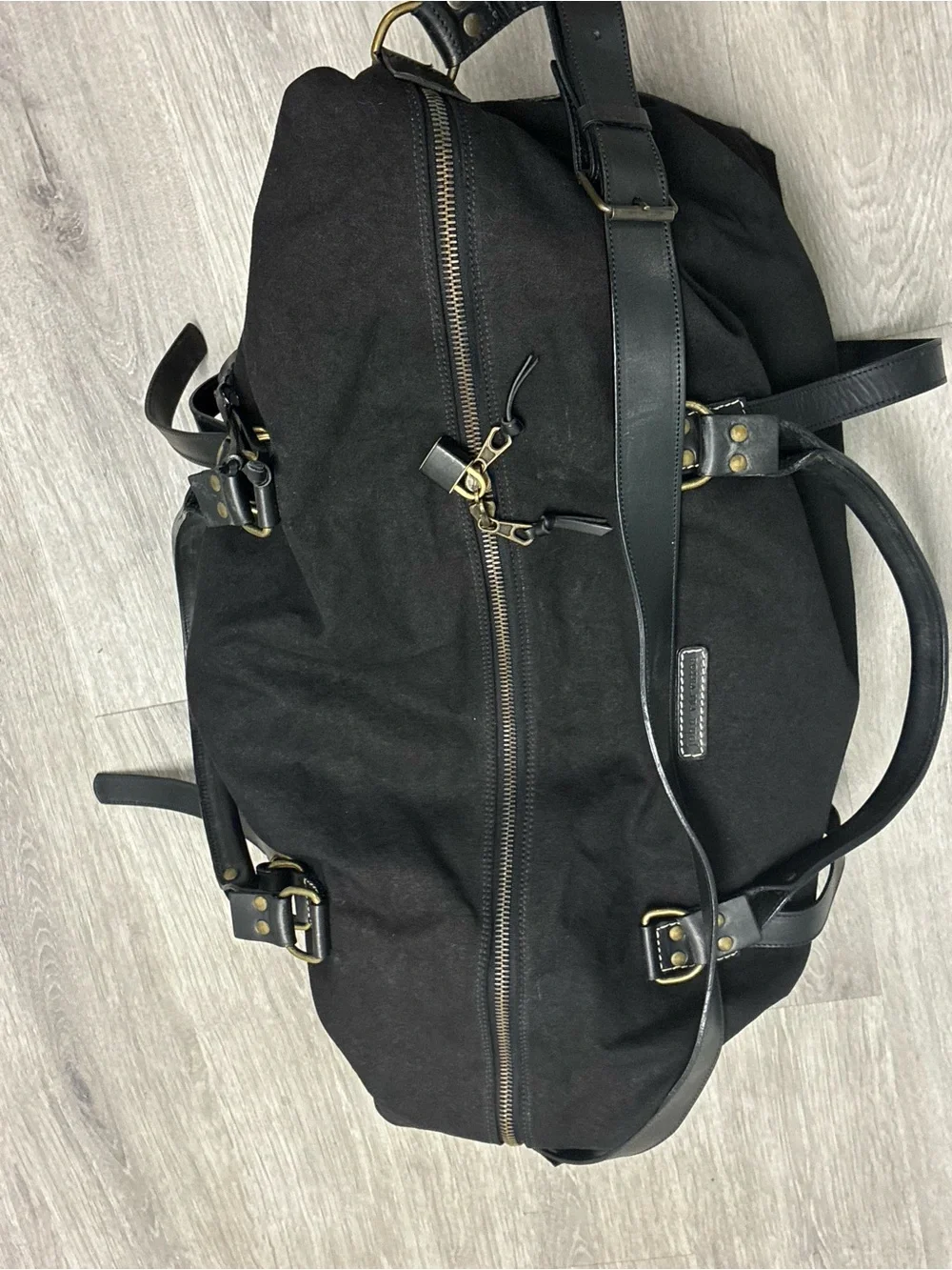 NWT $2498 John Varvatos Collection Traveler Duffle Bag